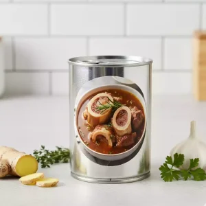 کنسرو اب قلم گوساله